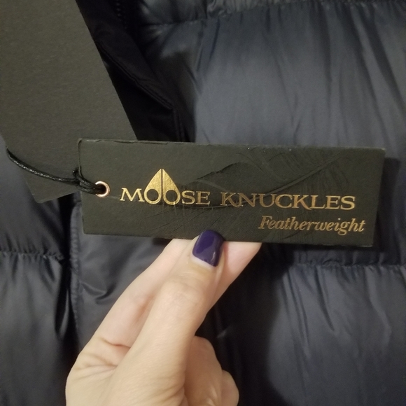 NWT Ladies Moose Knuckles Puffer Down Parka Jacket - Picture 8 of 11